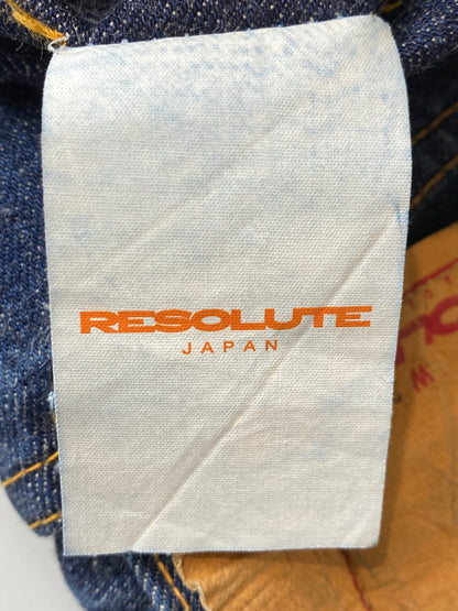 【中古品】【メンズ】 RESOLUTE リゾルト STRAIGHT DENIM ストレート デニム パンツ メンズ ボトムス ジーンズ ジーパン 156-261022-em-47-min サイズ：W32×L30 カラー：インディゴ 万代Net店
