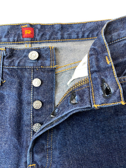 【中古品】【メンズ】 RESOLUTE リゾルト STRAIGHT DENIM ストレート デニム パンツ メンズ ボトムス ジーンズ ジーパン 156-261022-em-47-min サイズ：W32×L30 カラー：インディゴ 万代Net店
