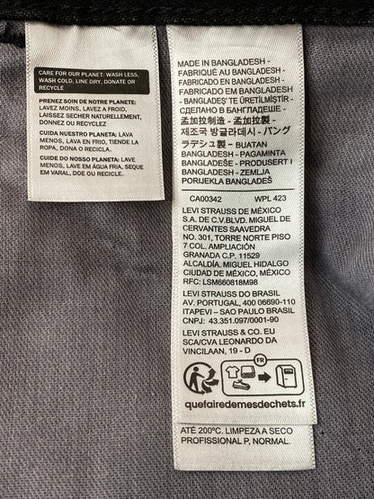 【中古品】【メンズ】 LEVI'S リーバイス SILVERTAB BAGGY PAINTER PANTS シルバータブ バギー ペインター パンツ メンズ ボトムス デニムパンツ ジーンズ 157-261022-em-48-min サイズ：W30×L30 カラー：インディゴブラック 万代Net店