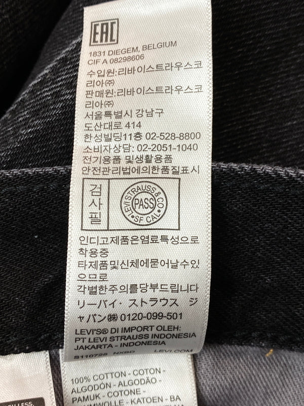 【中古品】【メンズ】 LEVI'S リーバイス SILVERTAB BAGGY PAINTER PANTS シルバータブ バギー ペインター パンツ メンズ ボトムス デニムパンツ ジーンズ 157-261022-em-48-min サイズ：W30×L30 カラー：インディゴブラック 万代Net店