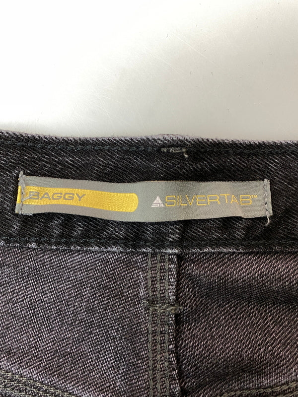 【中古品】【メンズ】 LEVI'S リーバイス SILVERTAB BAGGY PAINTER PANTS シルバータブ バギー ペインター パンツ メンズ ボトムス デニムパンツ ジーンズ 157-261022-em-48-min サイズ：W30×L30 カラー：インディゴブラック 万代Net店