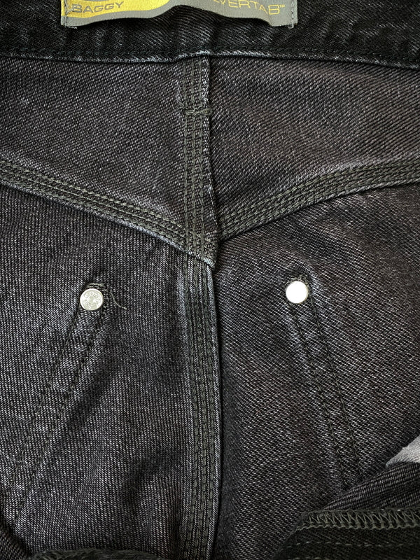 【中古品】【メンズ】 LEVI'S リーバイス SILVERTAB BAGGY PAINTER PANTS シルバータブ バギー ペインター パンツ メンズ ボトムス デニムパンツ ジーンズ 157-261022-em-48-min サイズ：W30×L30 カラー：インディゴブラック 万代Net店