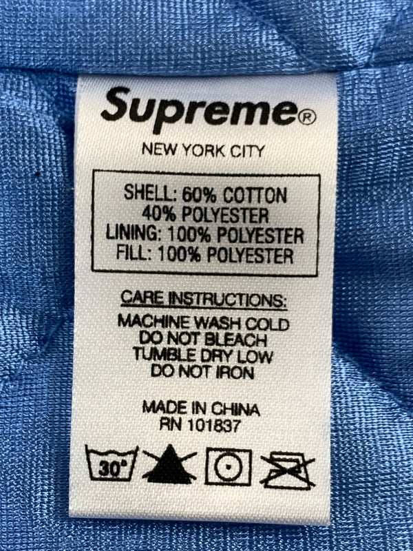 【中古品】【メンズ】 SUPREME シュプリーム × UNDERCOVER 18SS PUBLIC ENEMY WORK JACKET アンダーカバー パブリック エネミー ワーク ジャケット アウター 142-260930-yn-17-min サイズ：L カラー：DUSTY TEAL 万代Net店