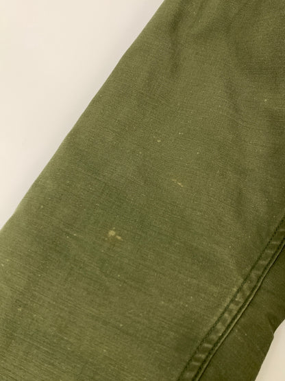 【中古品】【メンズ】 US NAVY ユーエスネイビー A-2 DECK JACKET エーツー デッキジャケット メンズ アウター 防寒 防風 ミリタリー 146-261002-em-09-min サイズ：S(34-36） カラー：カーキ 万代Net店