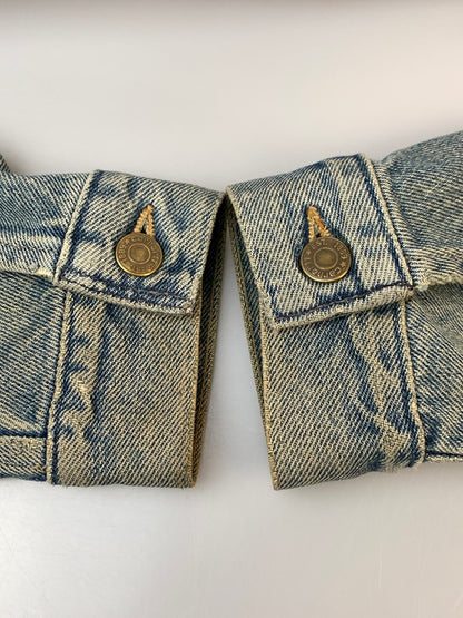 【現状渡し品】【メンズ】 CARHARTT カーハート EJU108 USA製 DENIM JACKET デニムジャケット Gジャン 146-261003-ta-06-min サイズ：40 カラー：ブルー系 万代Net店