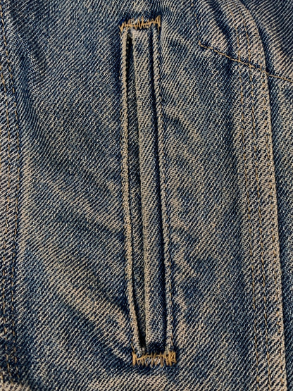 【現状渡し品】【メンズ】 CARHARTT カーハート EJU108 USA製 DENIM JACKET デニムジャケット Gジャン 146-261003-ta-06-min サイズ：40 カラー：ブルー系 万代Net店