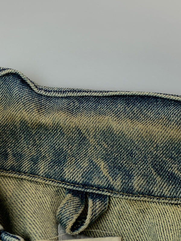 【現状渡し品】【メンズ】 CARHARTT カーハート EJU108 USA製 DENIM JACKET デニムジャケット Gジャン 146-261003-ta-06-min サイズ：40 カラー：ブルー系 万代Net店