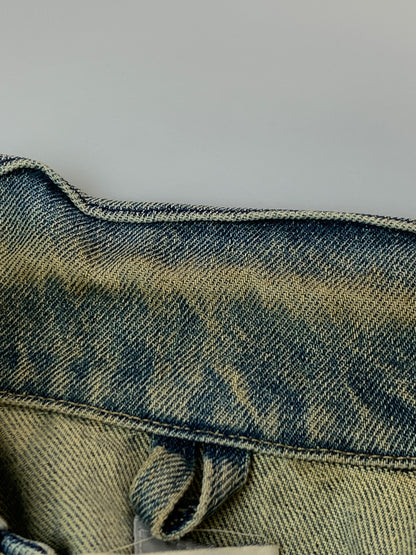 【現状渡し品】【メンズ】 CARHARTT カーハート EJU108 USA製 DENIM JACKET デニムジャケット Gジャン 146-261003-ta-06-min サイズ：40 カラー：ブルー系 万代Net店