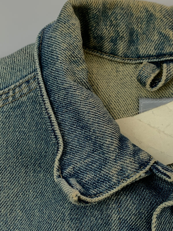 【現状渡し品】【メンズ】 CARHARTT カーハート EJU108 USA製 DENIM JACKET デニムジャケット Gジャン 146-261003-ta-06-min サイズ：40 カラー：ブルー系 万代Net店