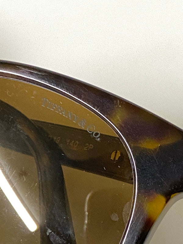 【中古品】【メンズ】 TIFFANY＆Co ティファニー TF4209D サングラス アクセサリー 203-261008-KS-22-min サイズ：54□19 140 カラー：ブラウン 万代Net店