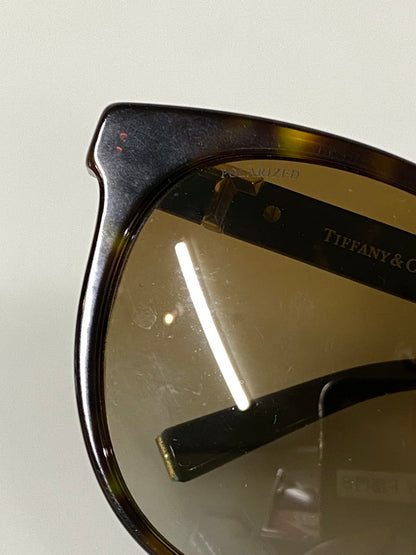 【中古品】【メンズ】 TIFFANY＆Co ティファニー TF4209D サングラス アクセサリー 203-261008-KS-22-min サイズ：54□19 140 カラー：ブラウン 万代Net店