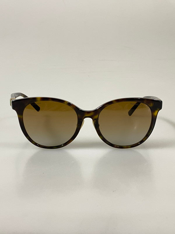 【中古品】【メンズ】 TIFFANY＆Co ティファニー TF4209D サングラス アクセサリー 203-261008-KS-22-min サイズ：54□19 140 カラー：ブラウン 万代Net店