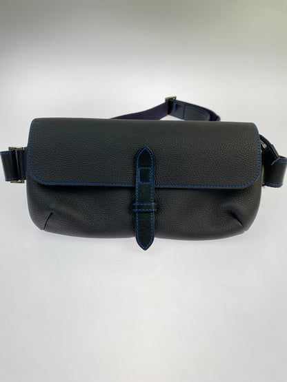 【中古品】【メンズ/レディース】 WILDSWANS ワイルドスワンズ ピスト ボディバッグ ミニショルダーバッグ カバン 188-261008-em-08-min カラー：ネイビー 万代Net店