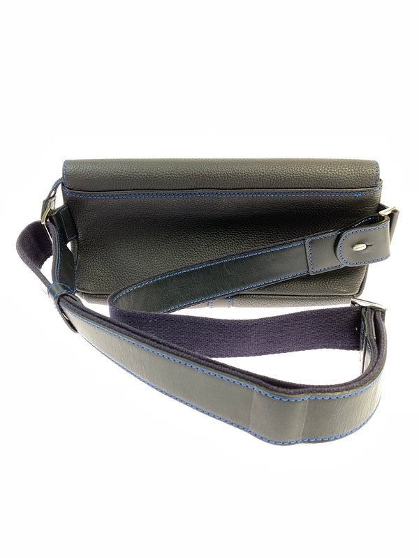 【中古品】【メンズ/レディース】 WILDSWANS ワイルドスワンズ ピスト ボディバッグ ミニショルダーバッグ カバン 188-261008-em-08-min カラー：ネイビー 万代Net店