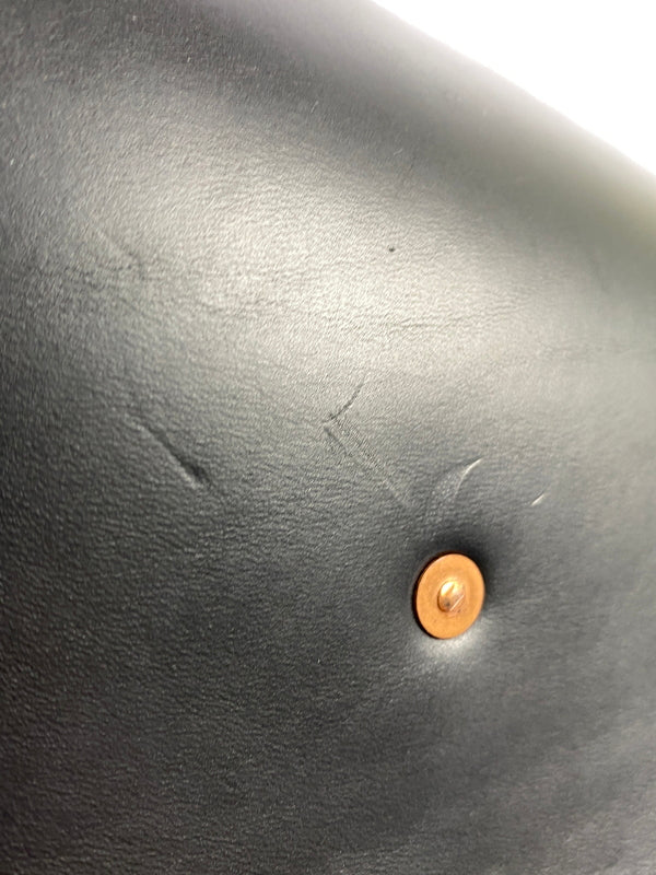 【中古品】【メンズ/レディース】 UN KNOWS アンノウズ LEATHER SHOULDER BAG レザー ショルダー バッグ カバン 188-261004-hu-18-min カラー：ブラック 万代Net店