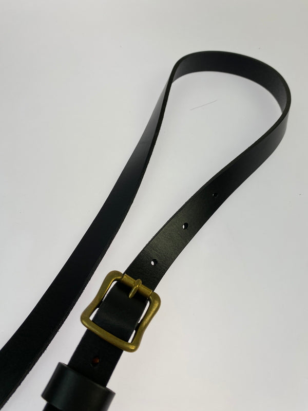 【中古品】【メンズ/レディース】 UN KNOWS アンノウズ LEATHER SHOULDER BAG レザー ショルダー バッグ カバン 188-261004-hu-18-min カラー：ブラック 万代Net店