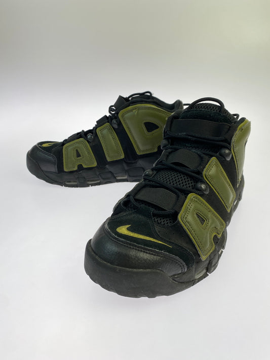 【中古品】【メンズ】 NIKE ナイキ AIR MORE UP TEMPO 96 エア モア アップ テンポ ナインティシックス DH8011-001 靴 スニーカー シューズ 160-261004-hu-04-min カラー：ブラック/カーキグリーン 万代Net店