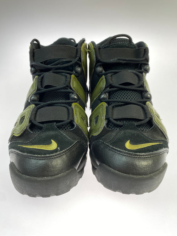 【中古品】【メンズ】 NIKE ナイキ AIR MORE UP TEMPO 96 エア モア アップ テンポ ナインティシックス DH8011-001 靴 スニーカー シューズ 160-261004-hu-04-min カラー：ブラック/カーキグリーン 万代Net店