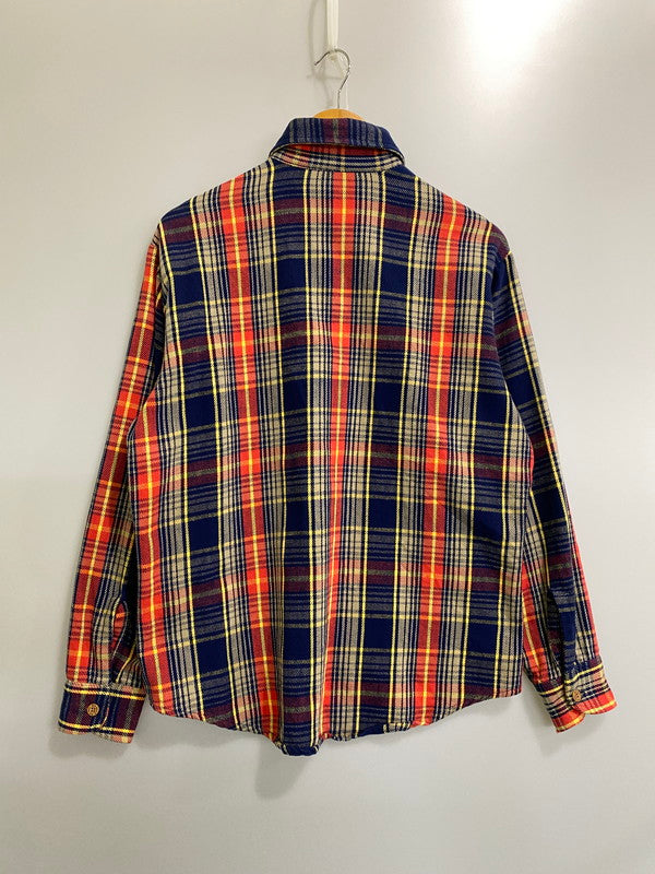【中古品】【メンズ】 BIG MAC ビックマック 80S FLANNEL CHECK SHIRT 80年代 フランネル チェック シャツ メンズ 長袖シャツ 146-261002-em-31-min サイズ：M カラー：マルチカラー 万代Net店