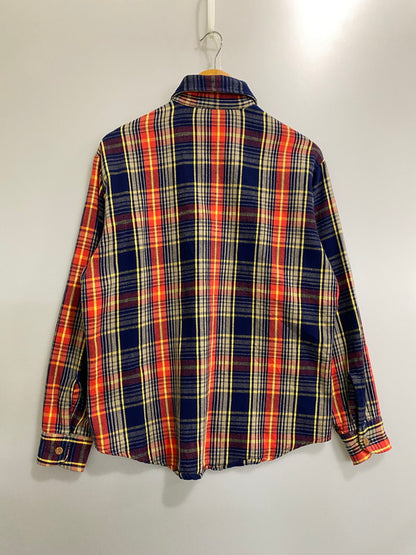 【中古品】【メンズ】 BIG MAC ビックマック 80S FLANNEL CHECK SHIRT 80年代 フランネル チェック シャツ メンズ 長袖シャツ 146-261002-em-31-min サイズ：M カラー：マルチカラー 万代Net店
