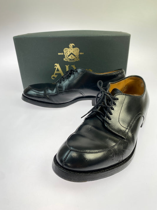 【中古品】【メンズ】 ALDEN オールデン ALGONQUIN BLUCHER OX 54411 アルゴンキン アルガンコン ブルーチャー オックスフォード 革靴 レザー シューズ 164-261007-em-06-min サイズ：7 1/2 カラー：ブラック 万代Net店