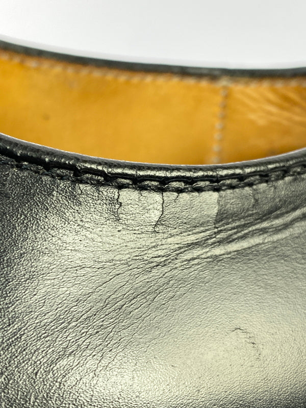 【中古品】【メンズ】 ALDEN オールデン ALGONQUIN BLUCHER OX 54411 アルゴンキン アルガンコン ブルーチャー オックスフォード 革靴 レザー シューズ 164-261007-em-06-min サイズ：7 1/2 カラー：ブラック 万代Net店