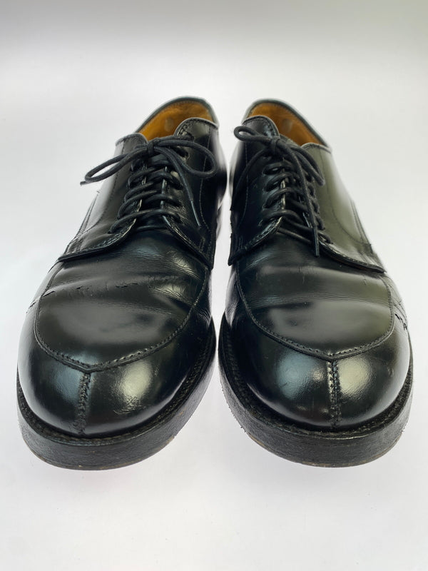 【中古品】【メンズ】 ALDEN オールデン ALGONQUIN BLUCHER OX 54411 アルゴンキン アルガンコン ブルーチャー オックスフォード 革靴 レザー シューズ 164-261007-em-06-min サイズ：7 1/2 カラー：ブラック 万代Net店