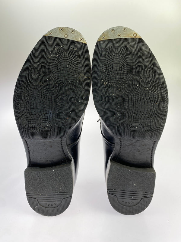 【中古品】【メンズ】 ALDEN オールデン ALGONQUIN BLUCHER OX 54411 アルゴンキン アルガンコン ブルーチャー オックスフォード 革靴 レザー シューズ 164-261007-em-06-min サイズ：7 1/2 カラー：ブラック 万代Net店