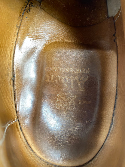 【中古品】【メンズ】 ALDEN オールデン ALGONQUIN BLUCHER OX 54411 アルゴンキン アルガンコン ブルーチャー オックスフォード 革靴 レザー シューズ 164-261007-em-06-min サイズ：7 1/2 カラー：ブラック 万代Net店