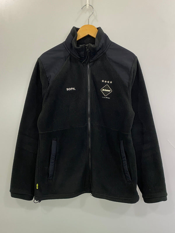 【中古品】【メンズ】 F.C.R.B. エフシーアールビー FCRB-189032 POLARTEC FLEECE STAND COLLAR BLOUSON ポーラテックフリース スタンドカラーブルゾン フリース 142-261003-ta-35-min サイズ：M カラー：ブラック 万代Net店