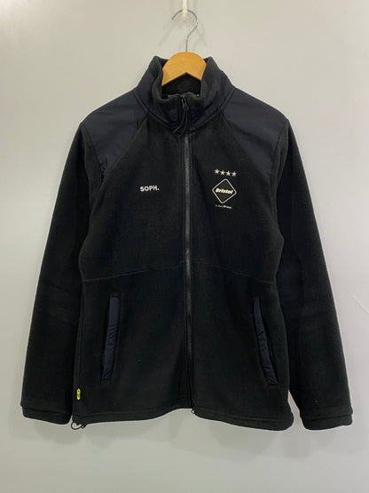 【中古品】【メンズ】 F.C.R.B. エフシーアールビー FCRB-189032 POLARTEC FLEECE STAND COLLAR BLOUSON ポーラテックフリース スタンドカラーブルゾン フリース 142-261003-ta-35-min サイズ：M カラー：ブラック 万代Net店