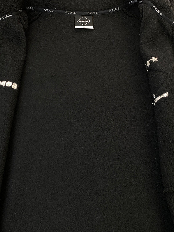 【中古品】【メンズ】 F.C.R.B. エフシーアールビー FCRB-189032 POLARTEC FLEECE STAND COLLAR BLOUSON ポーラテックフリース スタンドカラーブルゾン フリース 142-261003-ta-35-min サイズ：M カラー：ブラック 万代Net店
