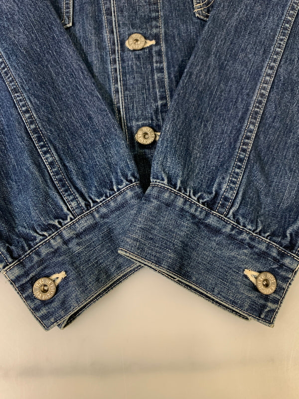 【中古品】【メンズ】 TENDERLOIN テンダーロイン DENIM COVERALL デニム カバーオール デニムジャケット メンズ アウター 142-261002-em-16-min サイズ：M カラー：インディゴ 万代Net店