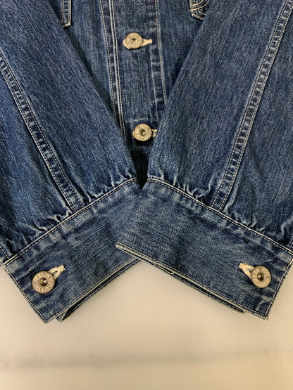 【中古品】【メンズ】 TENDERLOIN テンダーロイン DENIM COVERALL デニム カバーオール デニムジャケット メンズ アウター 142-261002-em-16-min サイズ：M カラー：インディゴ 万代Net店