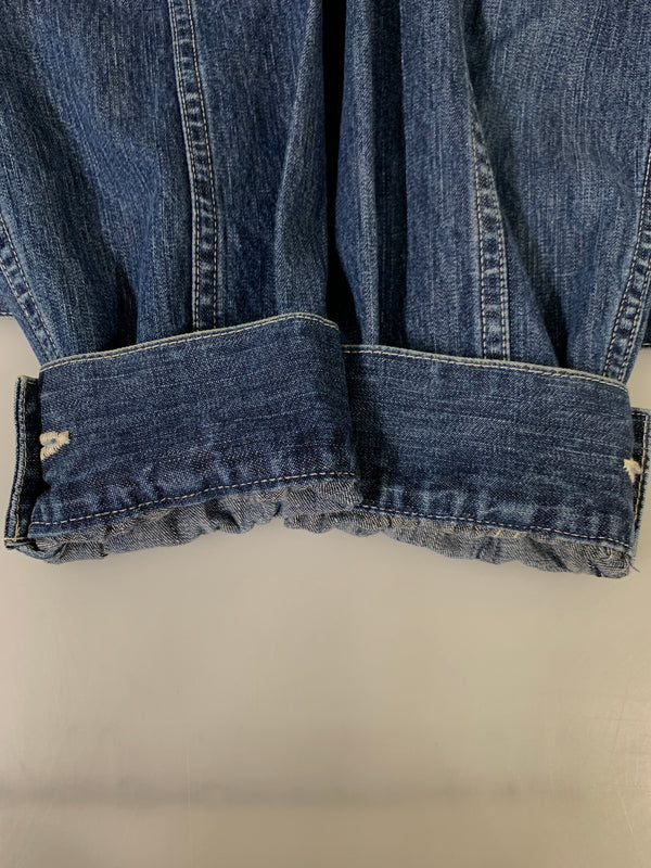 【中古品】【メンズ】 TENDERLOIN テンダーロイン DENIM COVERALL デニム カバーオール デニムジャケット メンズ アウター 142-261002-em-16-min サイズ：M カラー：インディゴ 万代Net店