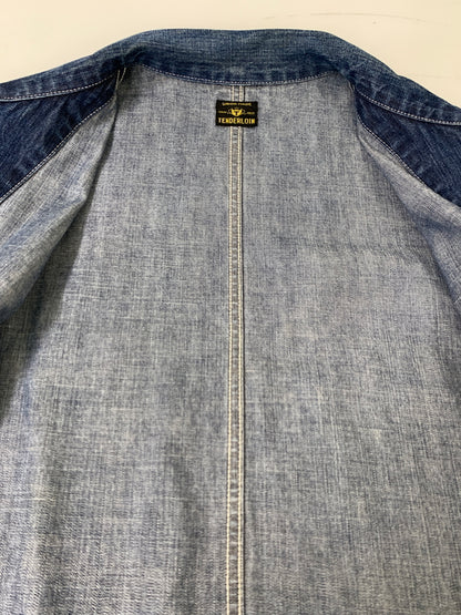 【中古品】【メンズ】 TENDERLOIN テンダーロイン DENIM COVERALL デニム カバーオール デニムジャケット メンズ アウター 142-261002-em-16-min サイズ：M カラー：インディゴ 万代Net店
