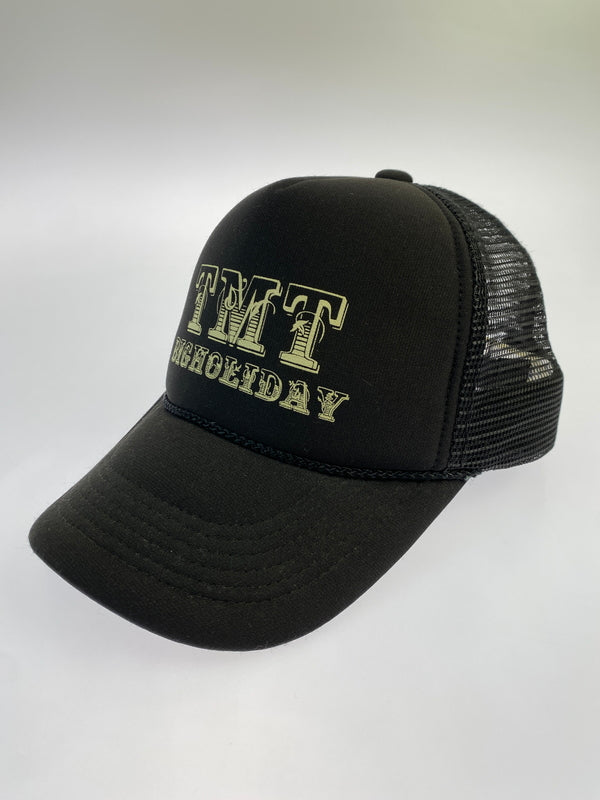 【中古品】【メンズ】 TMT ティーエムティー TRUCKER CAP トラッカー キャップ メッシュキャップ 帽子 185-261006-hu-13-min サイズ：FREE カラー：ブラック 万代Net店