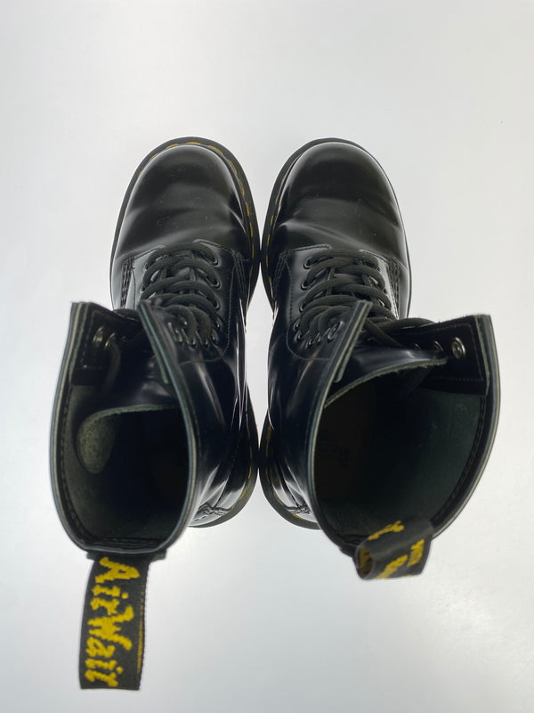 【中古品】【メンズ】 DR.MARTENS ドクターマーチン 8ホール レースアップブーツ シューズ 靴 167-261004-hu-14-min サイズ：US M：4，US L：5 カラー：ブラック 万代Net店