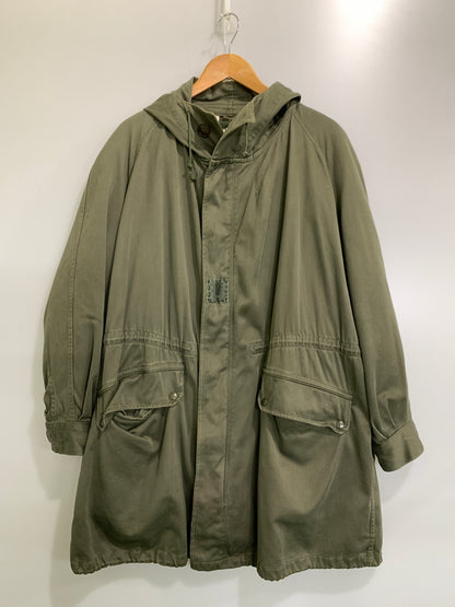 【現状渡し品】【メンズ】 FRENCH ARMY フレンチアーミー Ｍ64 FIELD PARKA 1975 WAREN社製 ワレイン フィールドパーカー メンズ アウター ユーロミリタリー モッズコート 146-261002-em-10-min カラー：カーキ 万代Net店