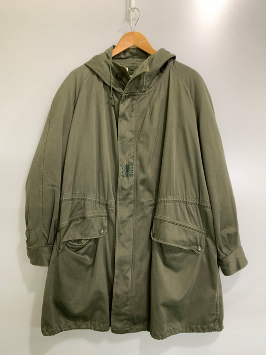【現状渡し品】【メンズ】 FRENCH ARMY フレンチアーミー Ｍ64 FIELD PARKA 1975 WAREN社製 ワレイン フィールドパーカー メンズ アウター ユーロミリタリー モッズコート 146-261002-em-10-min カラー：カーキ 万代Net店