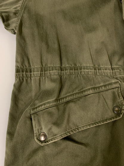 【現状渡し品】【メンズ】 FRENCH ARMY フレンチアーミー Ｍ64 FIELD PARKA 1975 WAREN社製 ワレイン フィールドパーカー メンズ アウター ユーロミリタリー モッズコート 146-261002-em-10-min カラー：カーキ 万代Net店