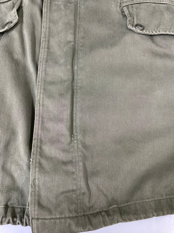 【現状渡し品】【メンズ】 FRENCH ARMY フレンチアーミー Ｍ64 FIELD PARKA 1975 WAREN社製 ワレイン フィールドパーカー メンズ アウター ユーロミリタリー モッズコート 146-261002-em-10-min カラー：カーキ 万代Net店