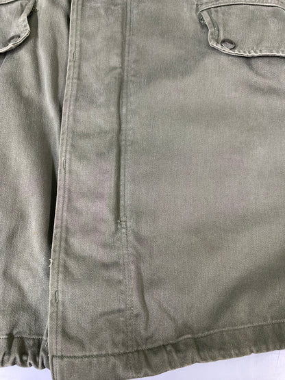 【現状渡し品】【メンズ】 FRENCH ARMY フレンチアーミー Ｍ64 FIELD PARKA 1975 WAREN社製 ワレイン フィールドパーカー メンズ アウター ユーロミリタリー モッズコート 146-261002-em-10-min カラー：カーキ 万代Net店
