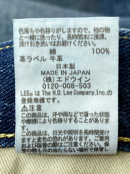 【中古品】【メンズ】 LEE リー WIDE DENIM SHORTS LM9842 ワイド デニム ショーツ メンズ ボトムス ショートパンツ 短パン ジーンズ 157-261022-em-45-min サイズ：M カラー：インディゴブルー 万代Net店