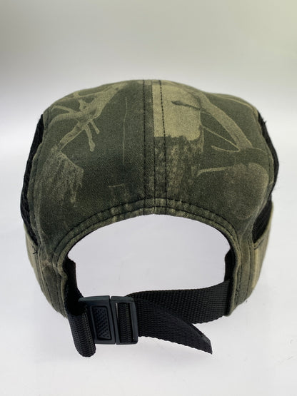【中古品】【メンズ】 SUPREME シュプリーム 14SS ASPEN WOOD CAMP CAP アスペン ウッド キャンプ キャップ 帽子 小物 185-261011-hu-18-min サイズ：FREE カラー：カモ柄 万代Net店
