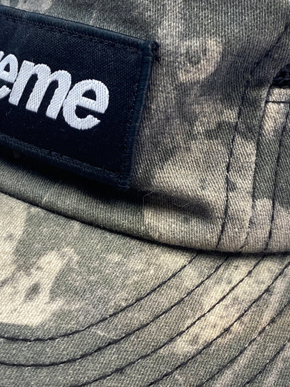 【中古品】【メンズ】 SUPREME シュプリーム 14SS ASPEN WOOD CAMP CAP アスペン ウッド キャンプ キャップ 帽子 小物 185-261011-hu-18-min サイズ：FREE カラー：カモ柄 万代Net店