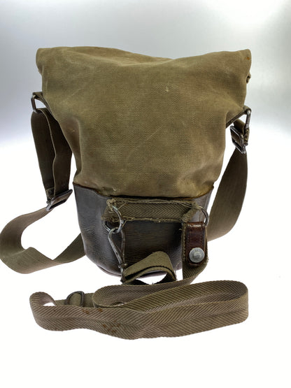 【現状渡し品】【メンズ】 フィンランド軍 ガスマスクバッグ ショルダーバッグ カバン ミリタリー 188-261004-hu-20-min カラー：ブラウン系 万代Net店