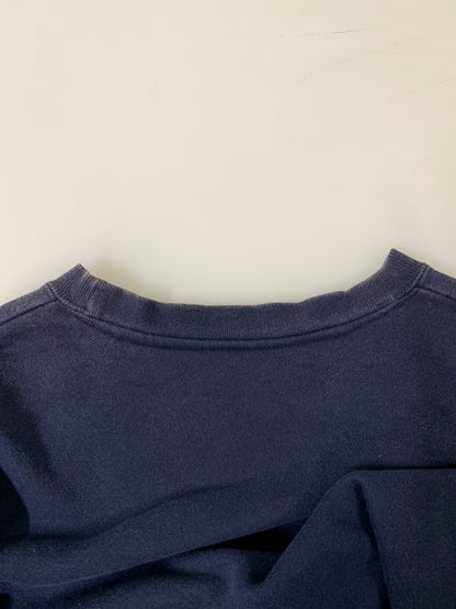 【現状渡し品】【メンズ】 HOMELESS ホームレス POCKET SWEATSHIRT ポケット スウェットシャツ 長袖 ロングスリーブ トップス 142-261027-hu-33-min サイズ：サイズ表記不明のため下記参照 カラー：ネイビー系 万代Net店