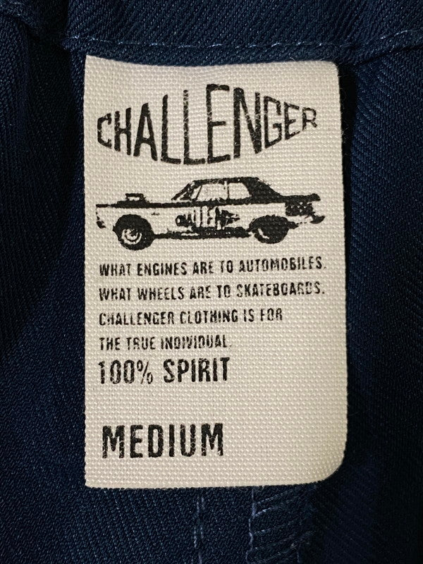 【中古品】【メンズ】 CHALLENGER チャレンジャー SLACKS EASY PANTS CLG-PT 023-003 スラックス イージー パンツ ボトムス 153-260930-yn-08-min サイズ：M カラー：ネイビー 万代Net店