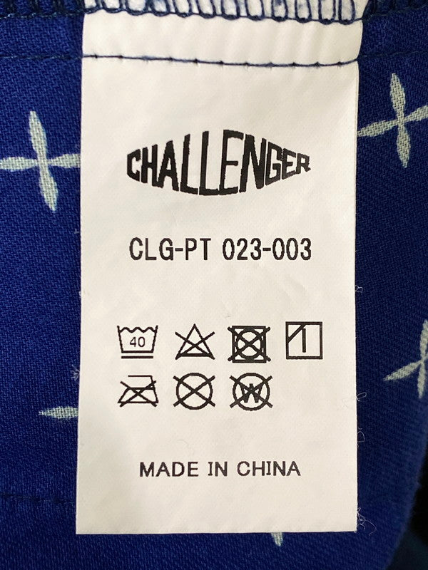【中古品】【メンズ】 CHALLENGER チャレンジャー SLACKS EASY PANTS CLG-PT 023-003 スラックス イージー パンツ ボトムス 153-260930-yn-08-min サイズ：M カラー：ネイビー 万代Net店
